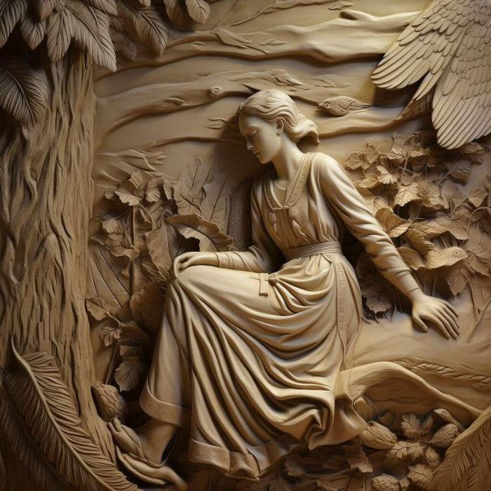 نموذج ثلاثي الأبعاد لآلة CNC 3D Art 